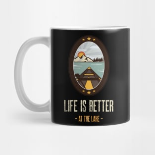 Life is better at the lake Mug